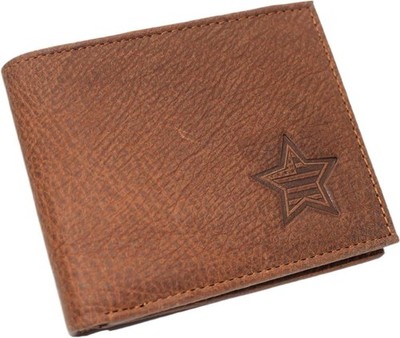 Marshal USA Star RFID Blocking Real Leather Bifold Trifold Wallet for Men...