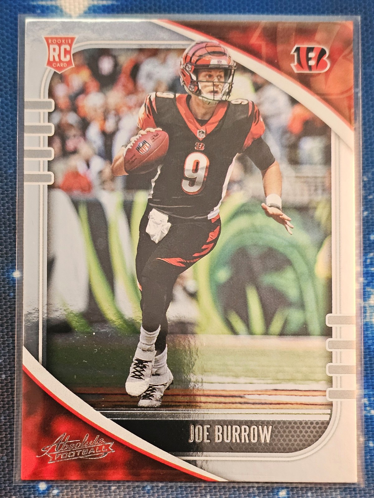 2020 Panini Absolute #158 Joe Burrow Bengals Rookie Card