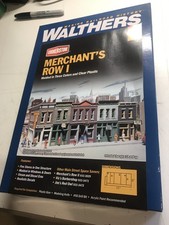 WALTHERS HO SCALE MERCHANTS ROW I #933-3028 OPEN BOX