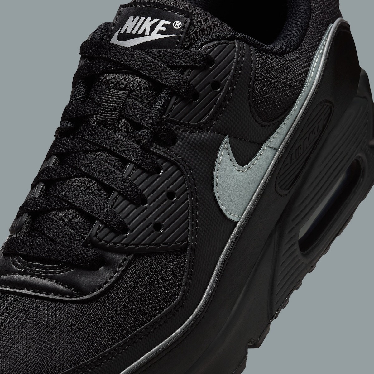 Nike Air Max 90 PRM Shoes Black Reflective HV4517-002 Men