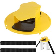 Efficient Bucket Mouse Trap with 5-Gallon Lid, Dizzy Dunker Design for Mice Rats
