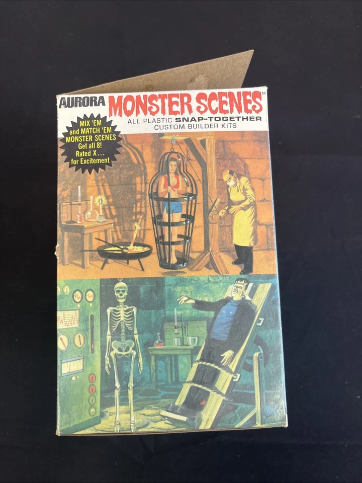 1971 Aurora Gruesome Goodies Complete Model Kit Open Box - Image 3 of 4