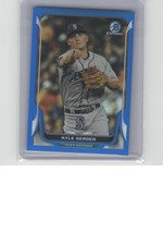 2014 Bowman Chrome #201 Kyle Seager Blue Refractor #/250 B25R2C134