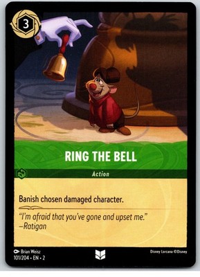 #101 Ring the Bell - Uncommon 2023 Disney Lorcana Rise of the Floodborn