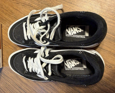 VANS Berle Pro Black/True White Lace Up Low Top Skate Shoes VN0A3WKX6BT