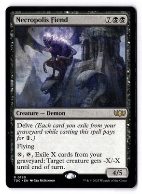 Necropolis Fiend NM* Tarkir: Dragonstorm ENGLISH 0190 mtg -UnltdCards