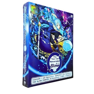 That Time I Got Reincarnated as a Slime S1+2 DVD Eng Dub Region Free