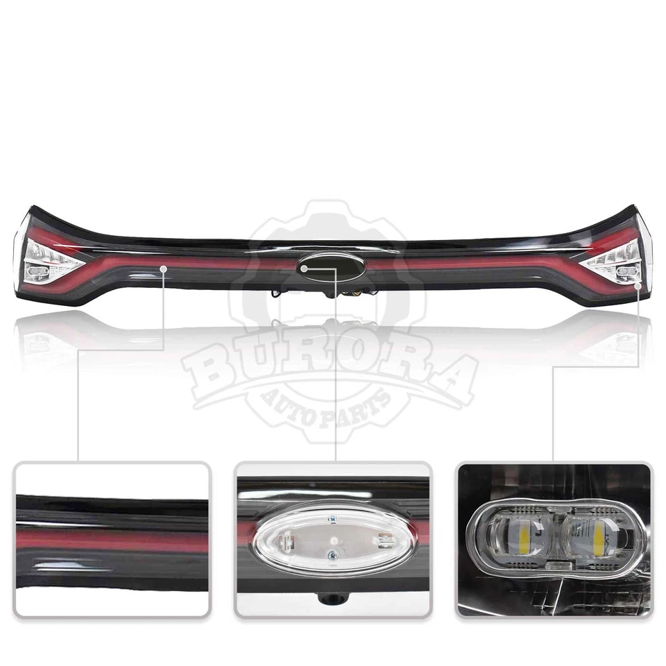 Panel reflector de luz trasera central LED HT4Z-13A565-G para Ford Edge 2015-2018 Foto 4 de 4