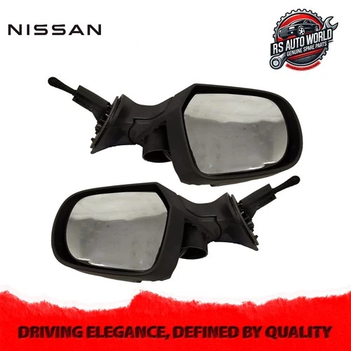 NIssan genuine Rear view outside mirror left & right for Terrano 2013-2021