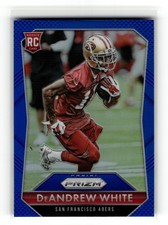DeAndrew White 2015 Panini Prizm #225 Rookie San Francisco 49ers Blue Prizm RC
