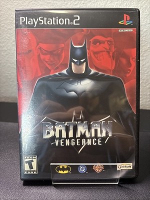 Batman Vengeance (Sony PlayStation 2, 2001) Tested Working No Manual Ex Rental