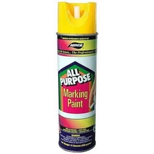 Aervoe 1393 All Purpose Non-Clogging Marking Paint-Flourescent Yellow 12-Pack
