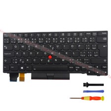 Backlit Czech Slovak Keyboard for Lenovo Thinkpad X280/A285/X390/X395/L13 Gen1