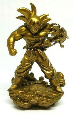 gold goku figure