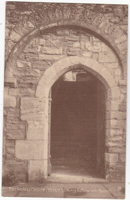 Schritte zu King Edwards Zimmer, The Castle BERKELEY, Gloucestershire