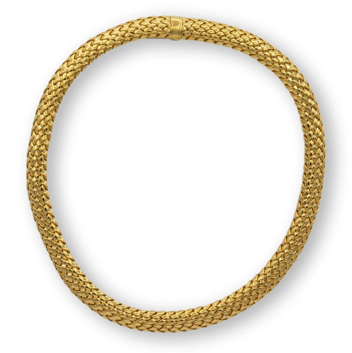 Tiffany gold choker necklace outlet