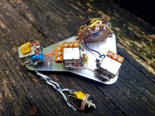 Strat  HH Solderless Harness Coil Split , 3 Way Custom Tone Pot   KellingSound