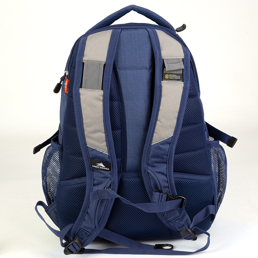 NEW High Sierra Reverb Laptop RFID Block Backpack True Navy eBay