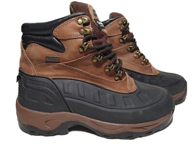 Coleman Mens Outdoor Hiking Duck Boots Thinsulate Concord SIZE Leather  Brown
