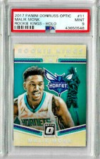 2017 Panini Donruss Optic Malik Monk - Holo PSA 9