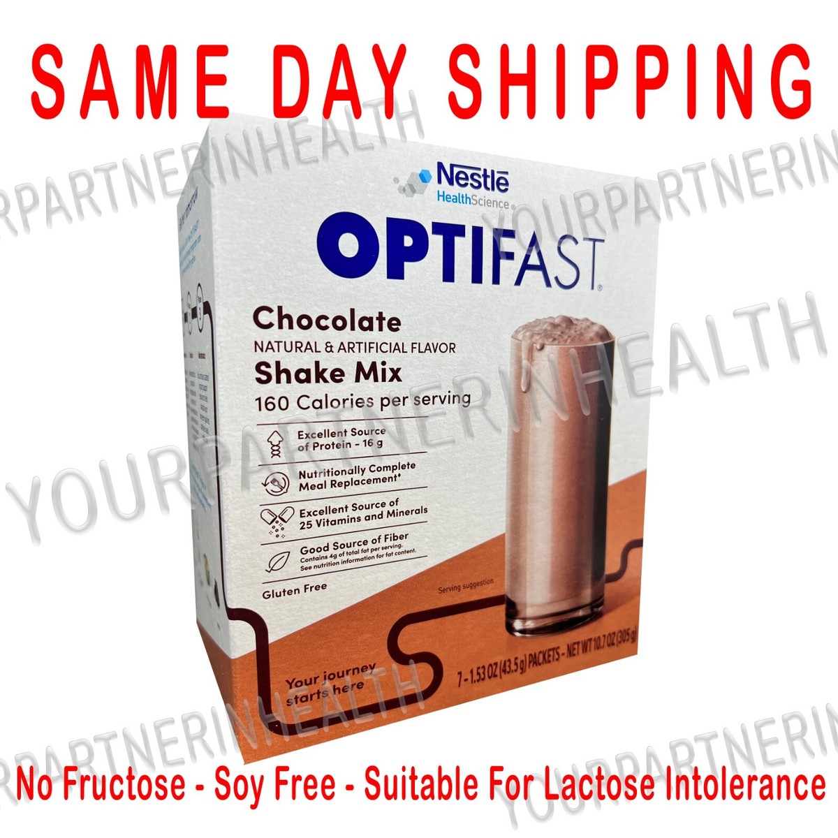 OPTIFAST 800 POWDER SHAKES | CHOCOLATE | 70 SERVINGS | MIX | NEW FORMULA