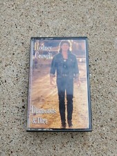 Rodney Crowell Diamonds And Dirt Cassette Tape 1988 CBS Vintage Country