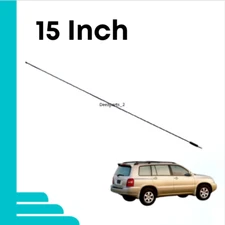 15" Antenna Black Metal for Toyota Highlander 2001-2013