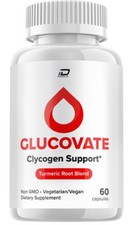 (1 Pack) Glucovate Capsules- Glucovate Advanced Supplement, Maximum Strength