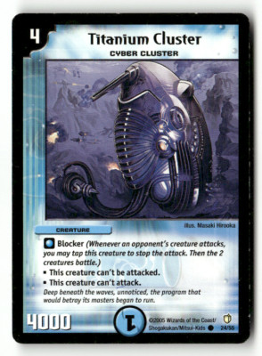 Duel Masters TCG - Titanium Cluster 24/55 - Ultra Destruction | eBay