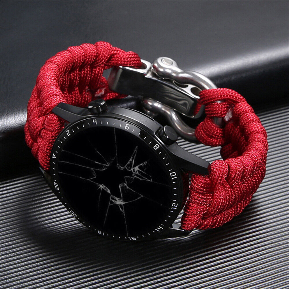 Nylon Scrunchie Band Strap For Samsung Galaxy Watch 5/5 Pro 4/4 Classic