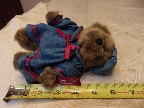 Russ Berrie Vintage Collection Small Bear- Penelope- Vintage New - Picture 10 of 13