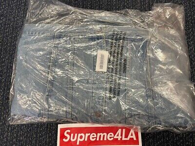 Supreme Inset Logo Denim Trucker Jacket Washed Blue L | eBay Supreme Inset Logo Denim Trucker Jacket Washed Blue L | eBay