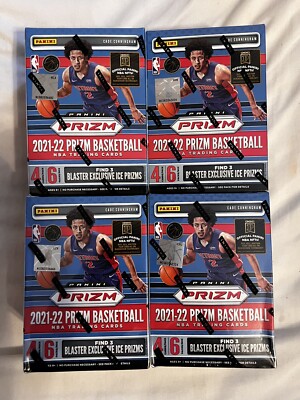 Lot of 3 2021-22 Panini Prizm NBA Basketball Blaster Boxes RC Factory Sealed!
