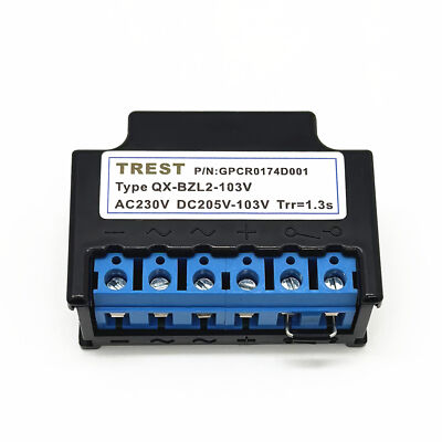 TREST Overexcitation rectifier type QX-BZL2-103V AC230V DC205V-103V T=1.3S
