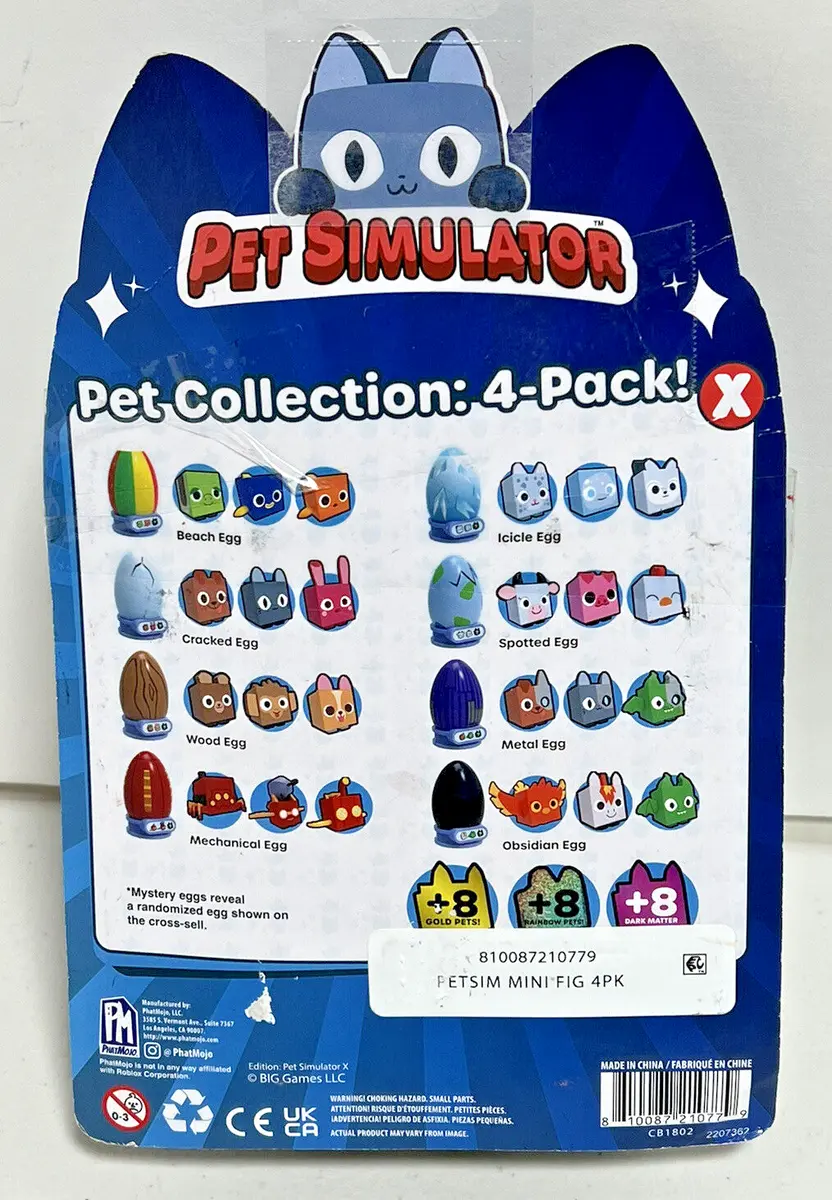 Pet Simulator - Mystery Pet Minifigures 2-Pack - Series 1 by PhatMojo -  Multi color 