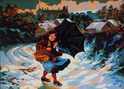 GOBELIN-L "Gale" Canvas for Cross Needlepoint Tapestry Gobelin Embroidery 10556