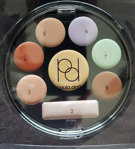 Paula Dorf Color Correcting Palette 8 Colors All in One Concealer Contour NEW - Picture 4 of 8