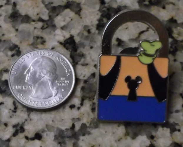 Disneyland PWP Lock Collection Goofy Pin