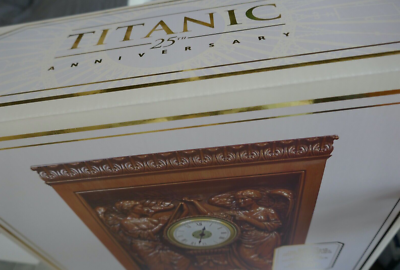 TITANIC Grand Staircase Clock 25th Anniversary REPLICA Ship Decor