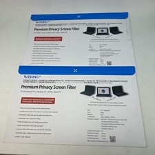 2X WELINC 24 Inch - 16:9 Aspect Ratio - Computer Privacy Filter for Wide Screen