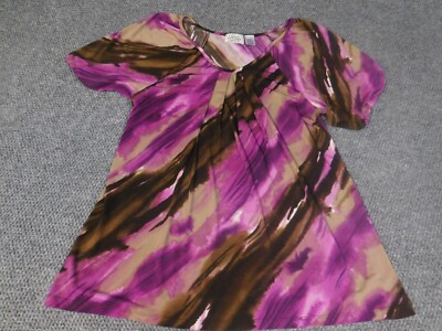 The Urban Apparel Group Womens Blouse Large purple stretch