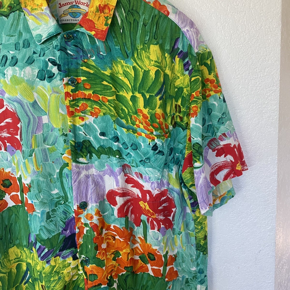 Jams World 30th ジャムズワールド アニバーサリー アロハシャツ メンズ 