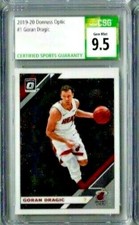 2019-20 Donruss Optic Goran Dragic CSG 9.5