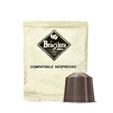 100 La Brasilera Espresso Capsules Compatible Nespresso Machines