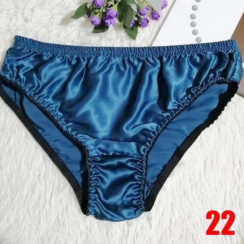 Men Satin Silk Briefs Lingerie Knickers Panties Underwear Underpants L-2XL - Picture 31 of 36