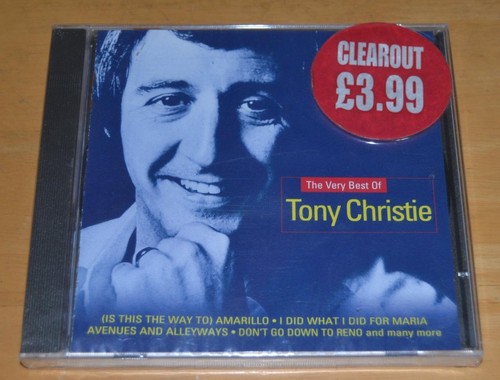The Very Best Of Tony Christie - Sealed 1994 UK Music Club Label 20 Track CD
