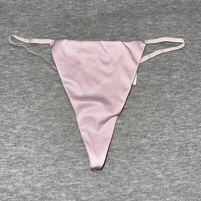 NWT Victoria s Secret Vintage V-String Pink Ring Panties RARE MEDIUM