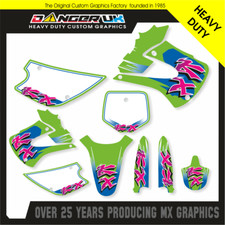 KAWASAKI MX KX 85cc 2001-2013 MOTOCROSS MX GRAFICA RETRO