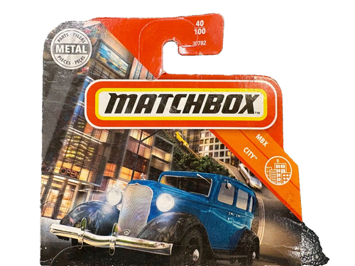 Matchbox 1933 Plymouth Sedan 40/100 Blue - Picture 2 of 6