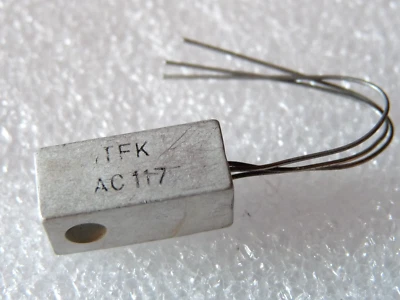 1x Telefunken AC117 Transistor Germanium PNP TO-1K